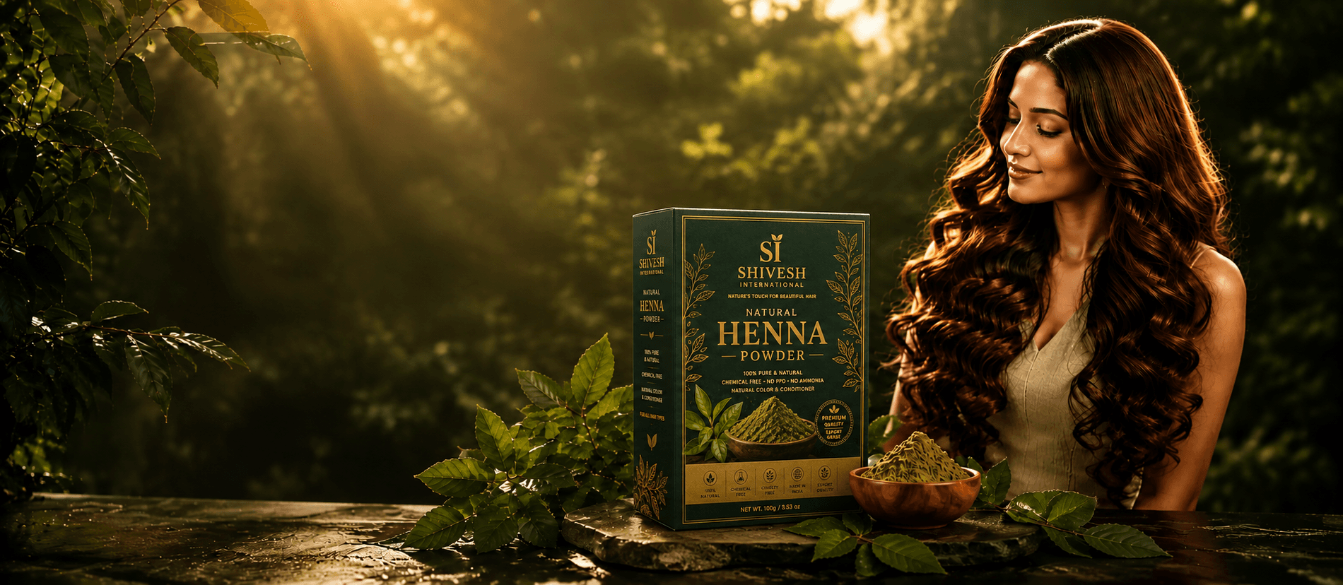 Natural henna powder for international wholesale and private-label buyers